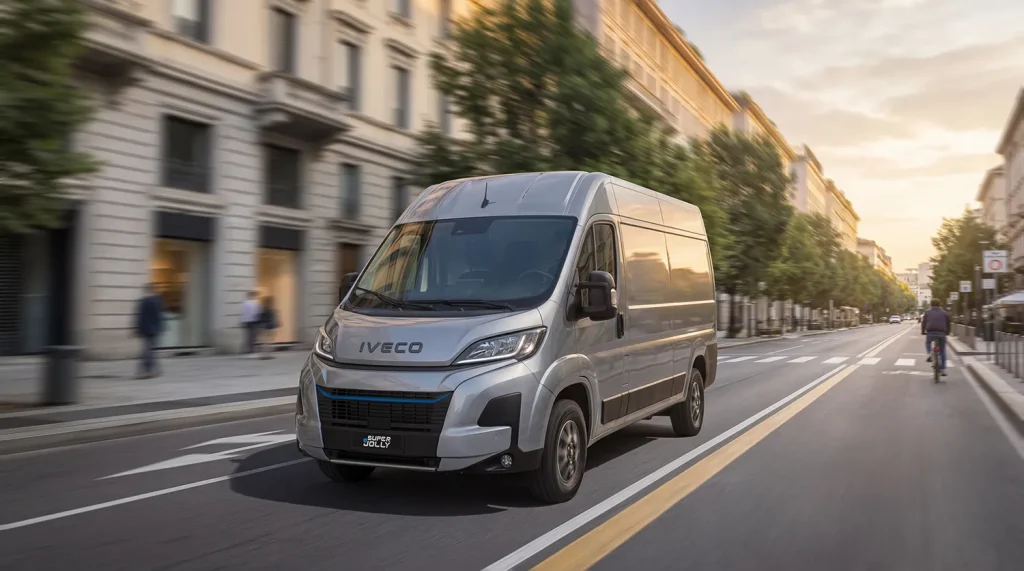 Véhicule électrique professionnel IVECO eSuperJolly
